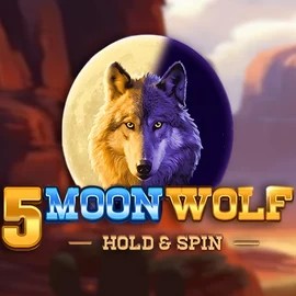 5 Moon Wolf logo – Slots by Apparat Gaming at EliteSpin Casino
