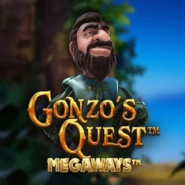Gonzo's Quest Megaways slot logo by Red Tiger Gaming at EliteSpin Casino