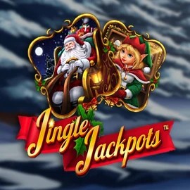 Jingle Jackpots by Dragon Gaming, showcased at elite-spins.uk – game logo