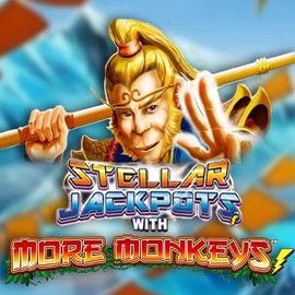 Play the Stellar Jackpots with More Monkeys slot by Lightning Box Game on EliteSpin Casino