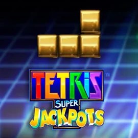 Tetris Super Jackpots game by WMS – logo hosted on EliteSpin Casino