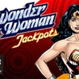 Try Wonder Woman Jackpots slot by Amaya on elite-spins.uk – logo image